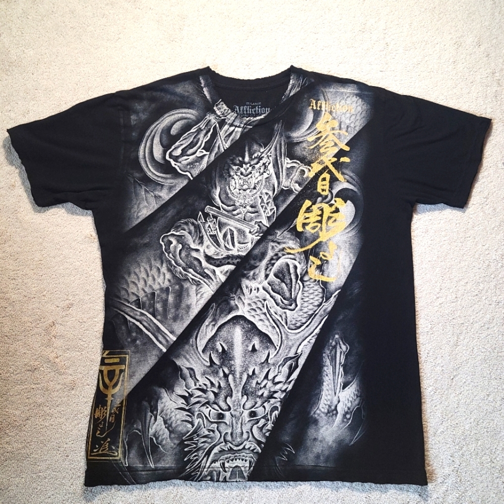 Affliction Heroes & Demons by Horiyoshi III Made in USA